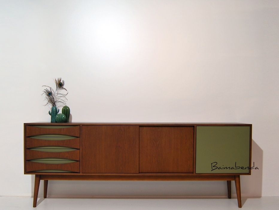 Móvel Aparador / Sideboard / Retro Vintage / Estilo Nórdico c/gavetas